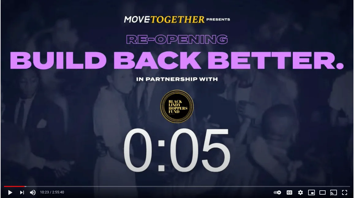 Move Together ~ Build Back Better (Part 1)