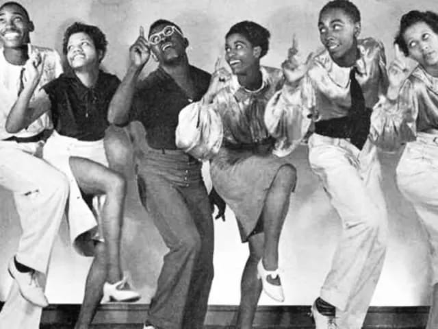 Swing dancers at the Savoy, 1935